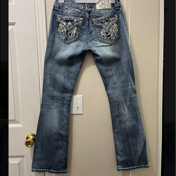 Miss Me boot cut jeans sz 26 - Picture 3 of 9